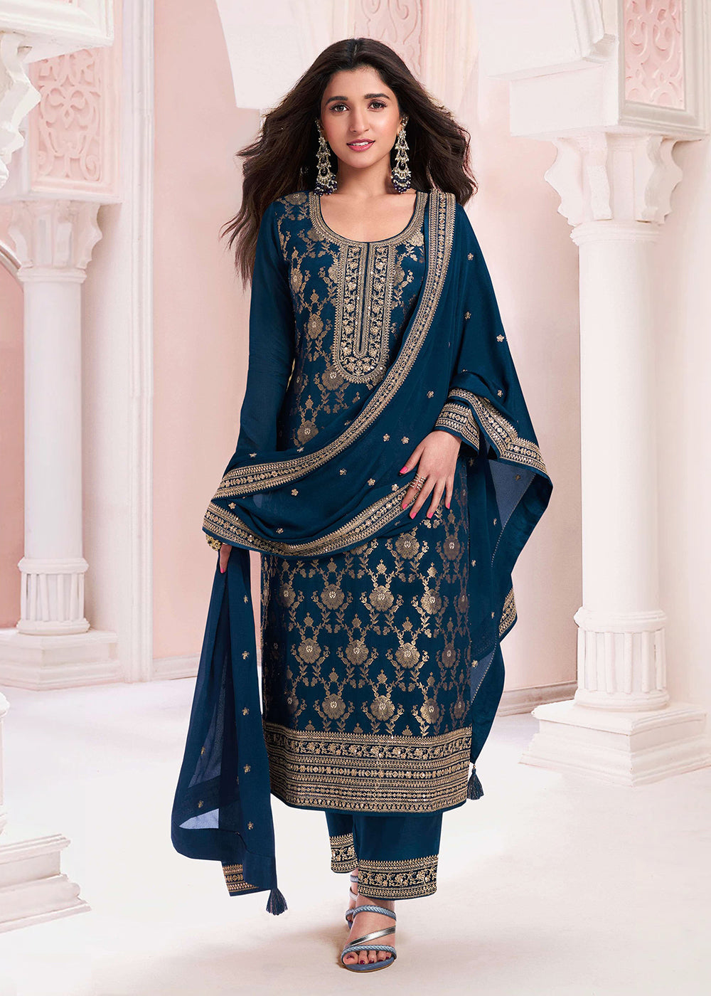 Palazzo Salwar Suit Latest Indian Palazzo Suit Online USA